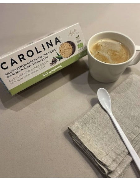 Galleta Bio Integral Digestive con Chocolate. Vegana