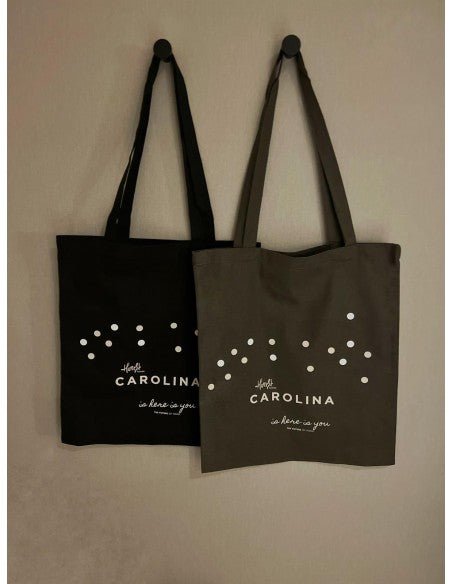 Bolsa tote de tela Carolina Honest