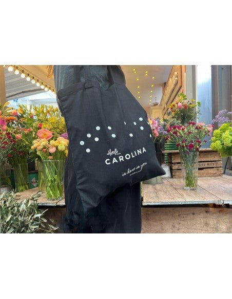 Bolsa tote de tela Carolina Honest